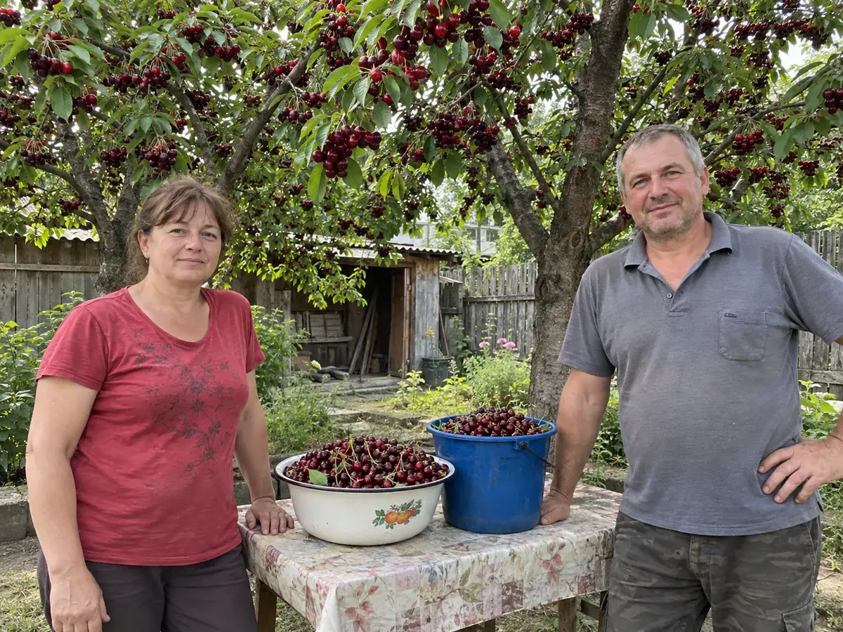 Поділіться своїм літом — черешня та домашній урожай